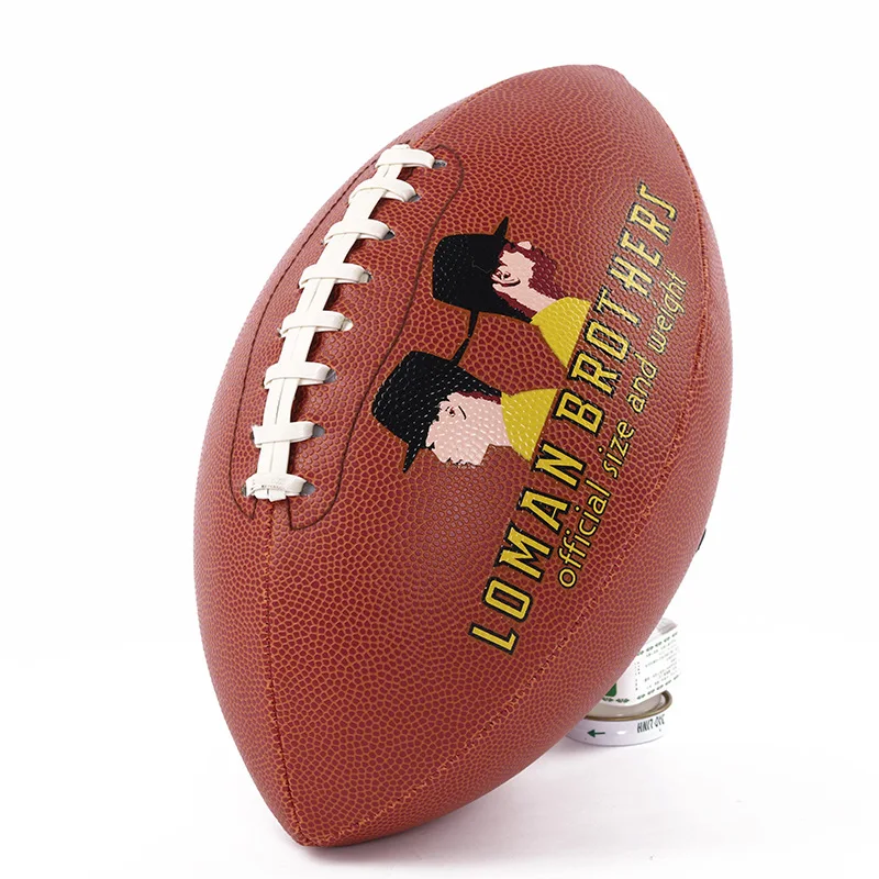

PU Machine Stitching Size F9 Leather Game American Football
