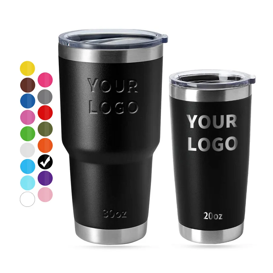 

Wholesale 20 oz 30 oz tumblers stainless steel vacuum insulated tumbler cups in bulk vacuum insulated stainless steel tumbler