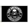 2nd Amendment America's Original Homeland Security Polyester 3 x 5 Foot Flag (Basic pack)