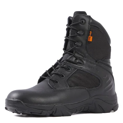 

Outdoor men's and women's high top Delta desert boots ultra light combat boots hiking boots men's and women's military shoes, As shown in figure