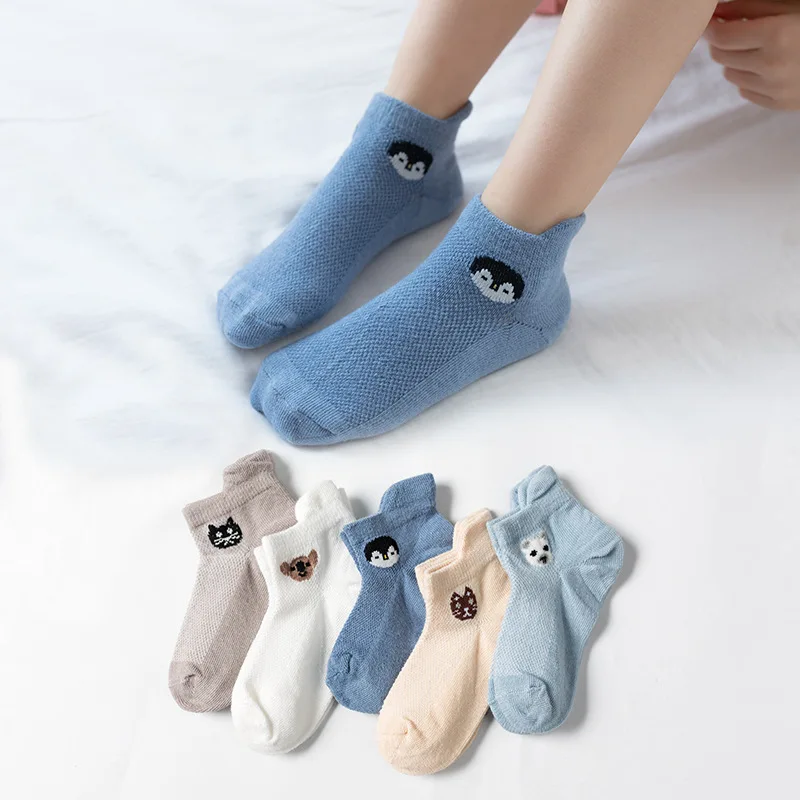 

Children's Socks Summer Thin Cotton Summer Kids Mesh Female Child Baby Socks 1-12 Years