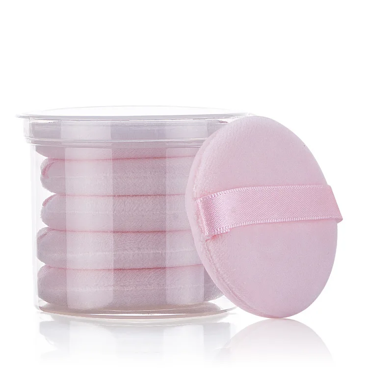 

HZM 5pcs New Fashion Beauty Sponges for Air Cushion BB Cream Cosmetic Powder Puff Portable Customized Wholesale Popular