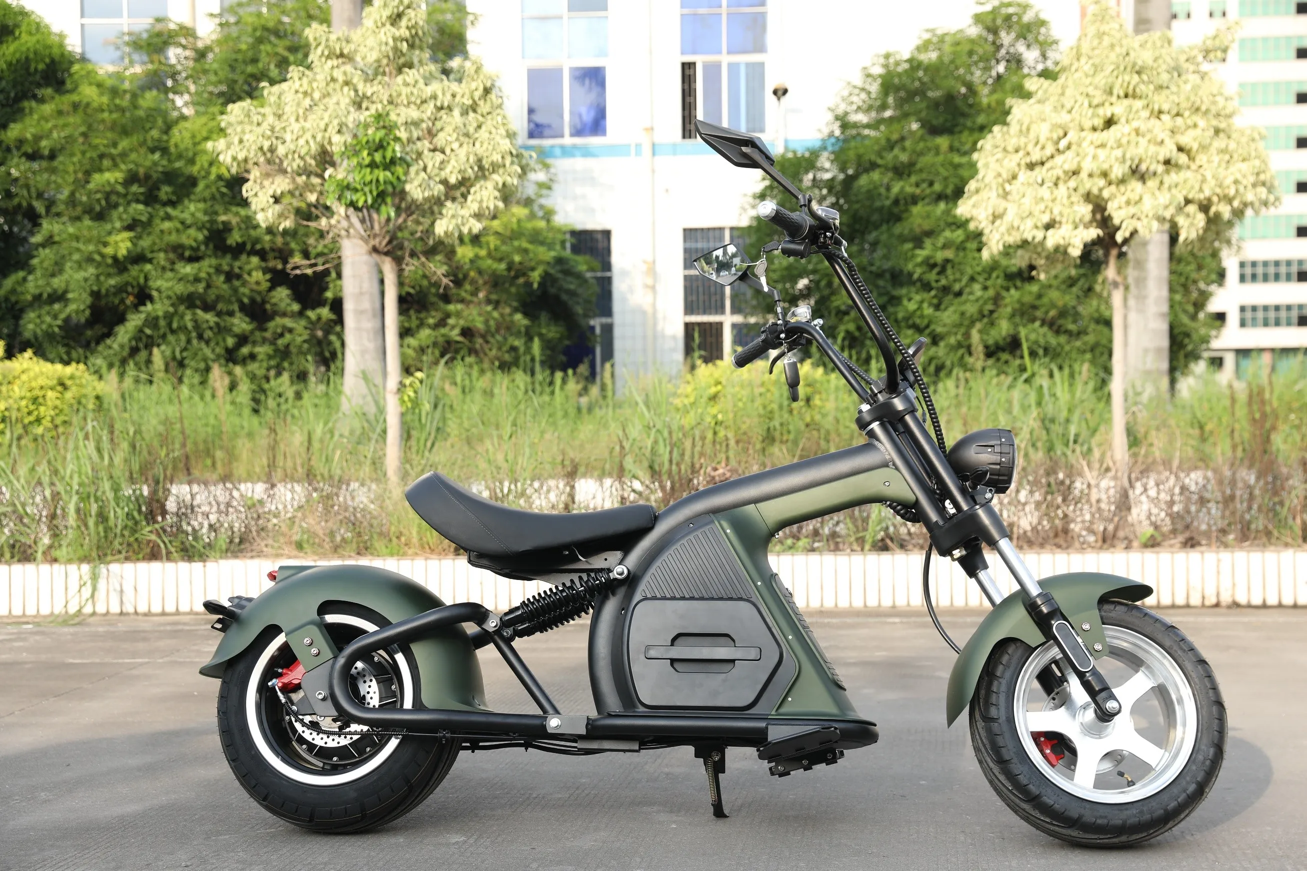 2022 Hot Sale 3000W Fat Tire Electric Scooter Citycoco Motorcycle in US Warehouse