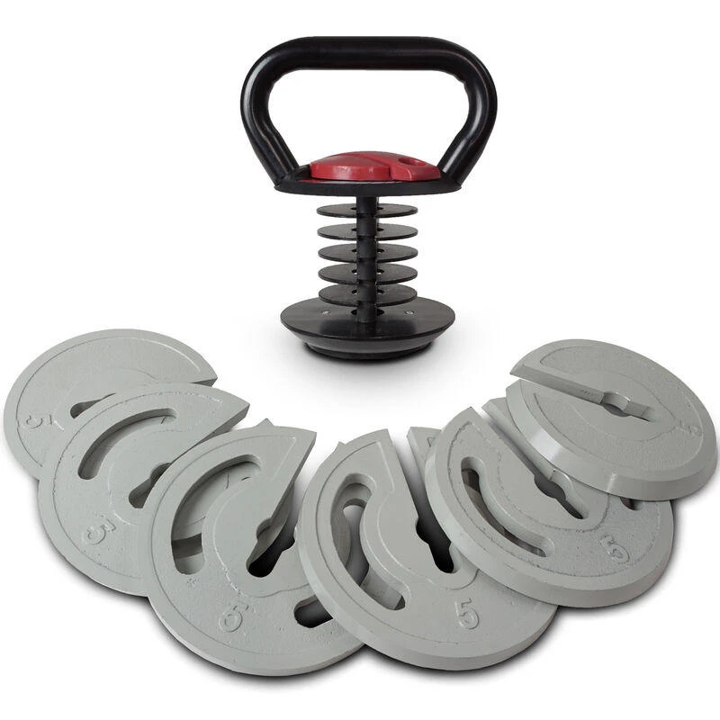 

Wholesale Gym Fitness Adjustable Steel Kettlebell, Red blue