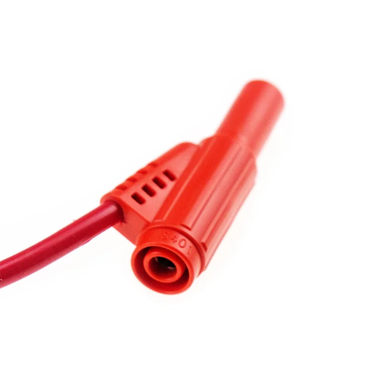 
CXSDDZ-S401 4mm Shrouded Stackable Banana Plug Test Leads 