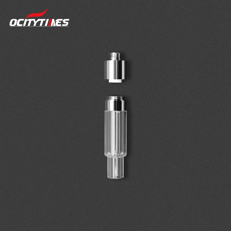 

Best All glass vape cartridges E cigarette CBD Cartridge electronic cigarette, Silver/oem color