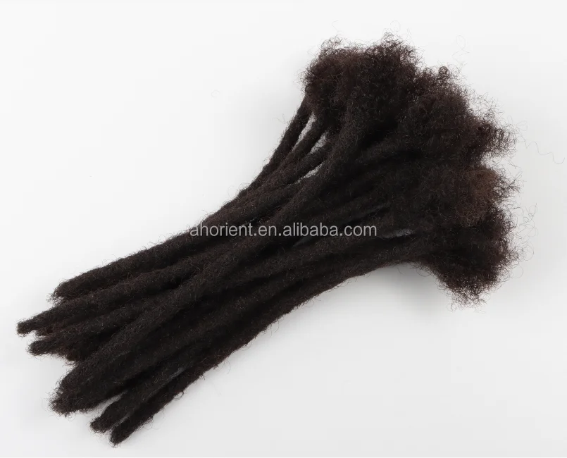 

|Orient Dreads| X Small 0.4cm Afro Kinky Human Hair Soft bleached Dreadlocks Extensions