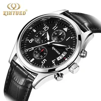 

KINYUED Wristwatches Mens Wrist water resistant quartz watch fashion quartz watch