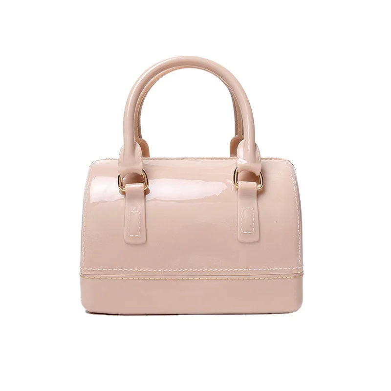 

2021 Fashion Small Summer Candy Handbag Silicone Jelly Bag Purses for Women
