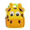 New 3D Animal Children Backpacks Brand Design Girl Boys Backpack Toddler Kids Neoprene School Bags Kindergarten Cartoon Bag