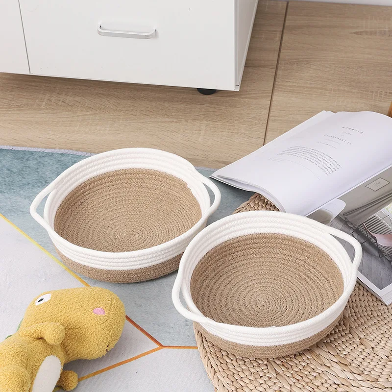 

Customizable Amazon Cotton Woven Frame Storage Basket Fabric Toy Basket Dirty Clothes Basket