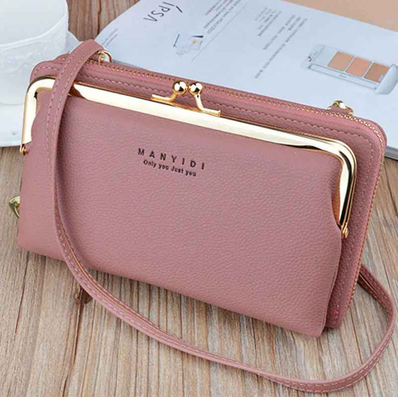 

2021New mobile phone bag pu womens shoulder bag 2021 new fashion phone bag