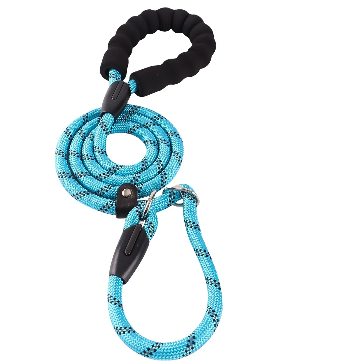 

Factory Wholesale Pet Training Lead Dog P Choke Leash for Small Medium Large Dogs, Customized color