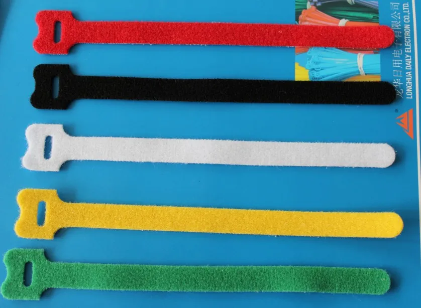 
Reusable Cinch Straps One Wrap Cable Ties Durable Hook And Loop Wire Organizer 