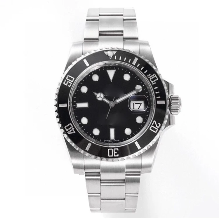 

Miyota 8215 automatic movement watch ceramic bezel dive watches men wrist