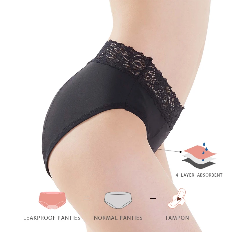 
2019 Lynmiss High quality Women Safety period panties menstrual Female Physiological Underwear Comfortable Menstrual Panties 
