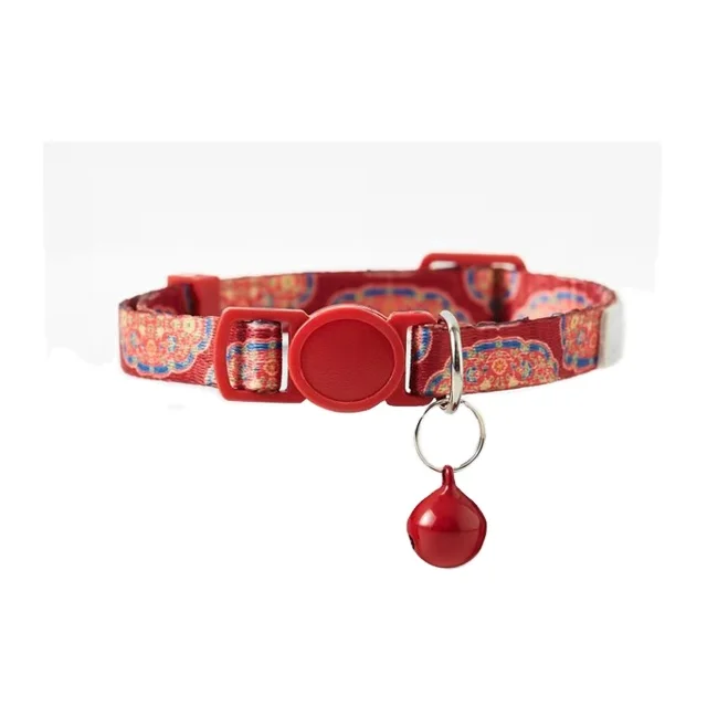 

UFBemo lovely and safety wholesale Easy to clean design Chinese ancient style cat collar