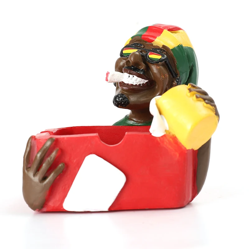 

JL-406S Personalized Handmade Ash Tray Wholesale Resin Creative Ashtray, As shown