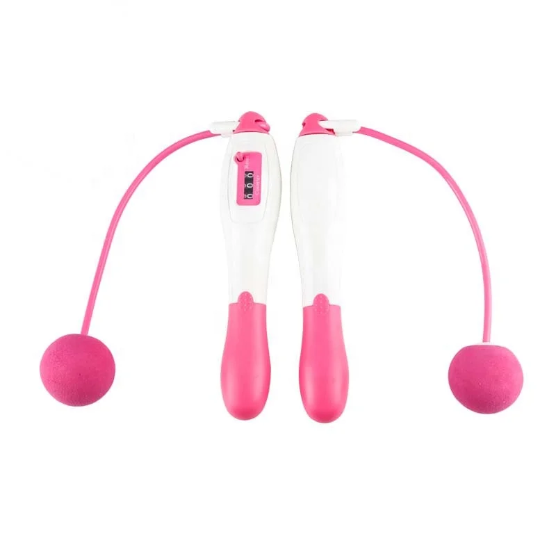 

Professional Calorie Training PVC Buy Durable Custom Logo Female Speed Ropeless Adjustable Counter Bearing Skipping Jump Rope, Blue, green