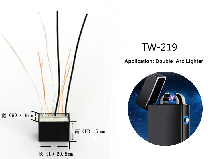 8KV Arc Ignition High Voltage Inverter Step Up Boost Coil Transformer Lighter Accessories(TW-219)
