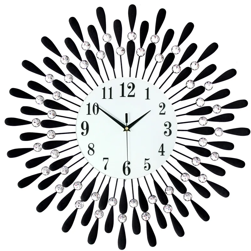 

Peacock Wall Clock Home Living Room Luxury Decorative Clock Modern Home Wall Clock