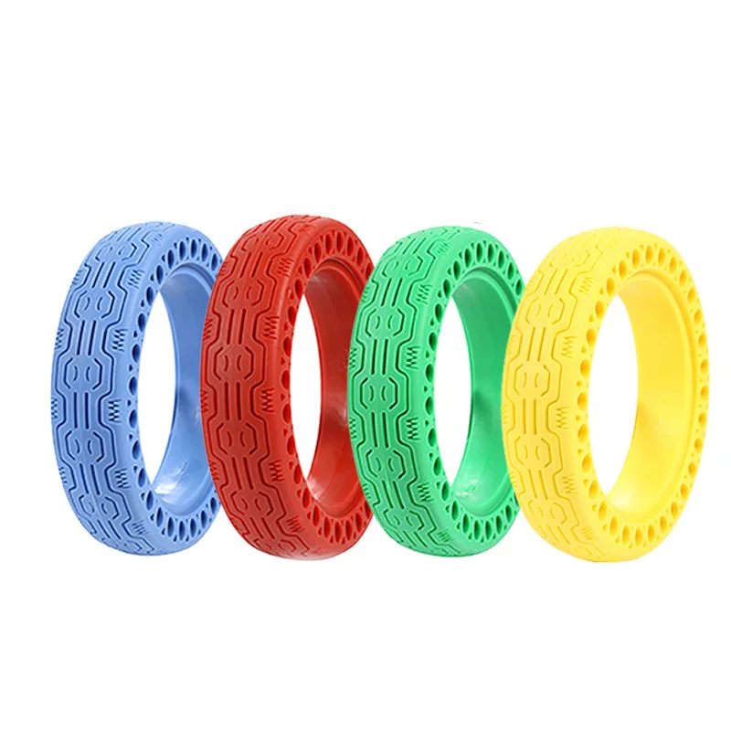 

Colored scooter tyres 8.5inch honeycomb tires wheel for xiaomi m365 electric scooter