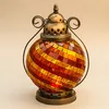 Set Storm lantern winds Outdoor Metal Wall Lantern Hanging Outdoor Candle Lanterns