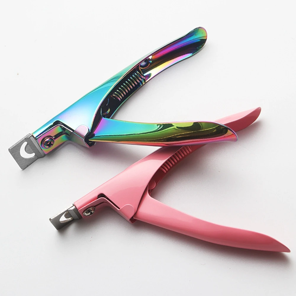 
Wholesales Custom 430 Stainless Steel Manicure Acrylic False Nail Tip Edge Clipper Cutter 
