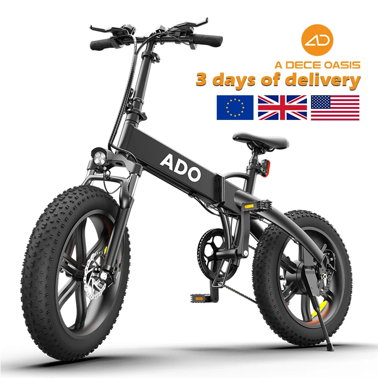 

ADO A20F 2022 dropshipping eu stock warehouse foldable 250w folding fat adult best ebike e electric city bicycle bike