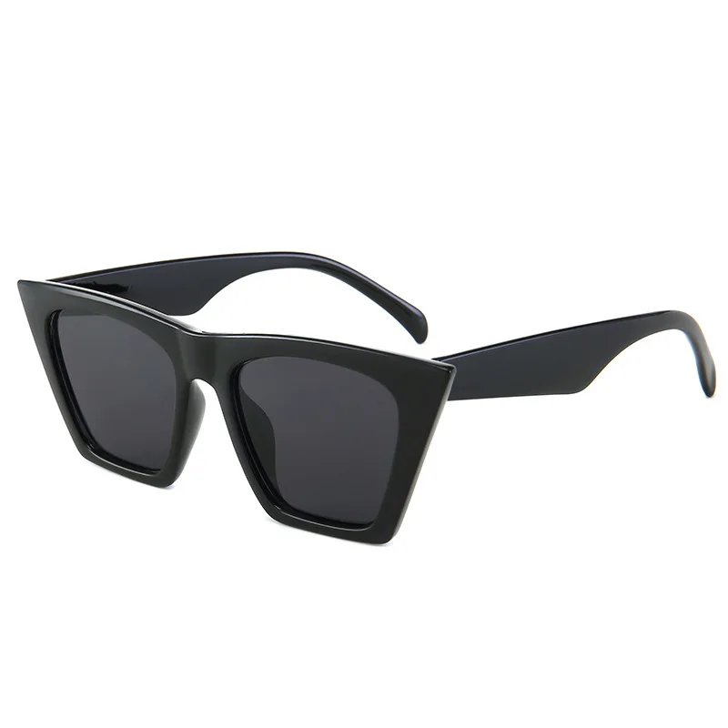

Woman Fashion Sunglasses 2021 Hot Selling OEM Wholesalers Eyewear vintage Cat Eye Sunglasses