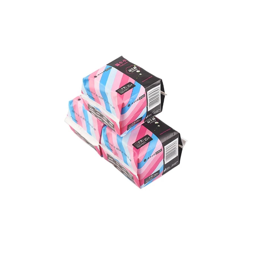 

Wholesale Manufacturing Cotton Sanitary Pad Napkin For Women With Probiotic