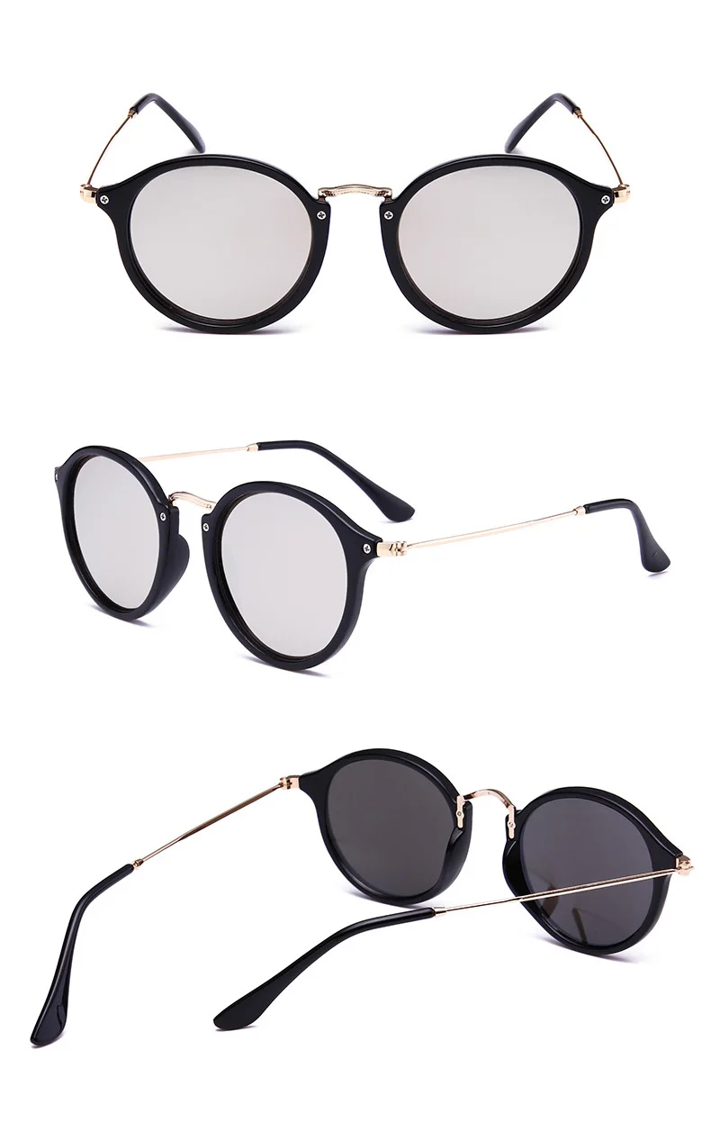 Superhot Eyewear A0419 Retro Vintage Men Women Round Sunglasses