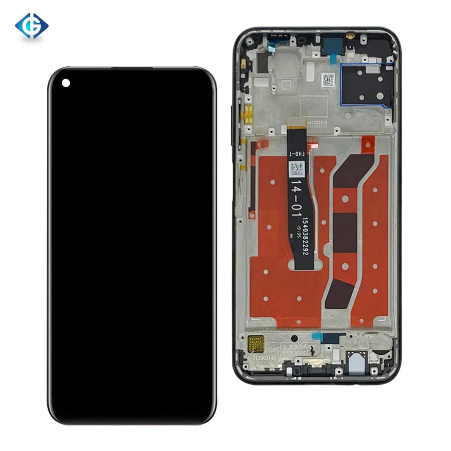 

Smartphone for Huawei p40 lite Lcd Screen with Frame for Huawei P40Lite Display with Touch Screen Assembly for P40 lite Screen, Black for huawoe p40 lite lcd