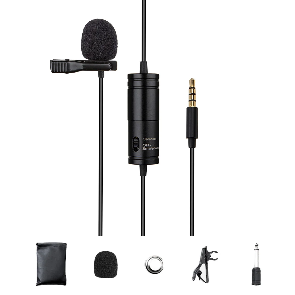 

Bo ya BY-M1 3.5mm Lightweight Microphone Condenser Mic For DSLR Recording