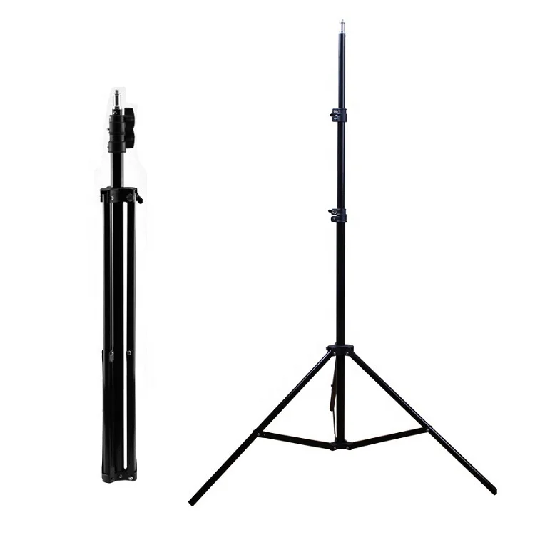 

Tripod 0.5m 1.2m 1.6m 2.1m Selfie Light Phone Ring Light Tripod with 1/4 Screw 2.1m Tripod Stand