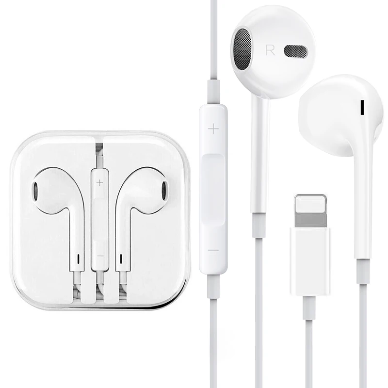 

Wholesale High Quality 1:1 Original Wired Headphone Earphone for IPhone, Customized