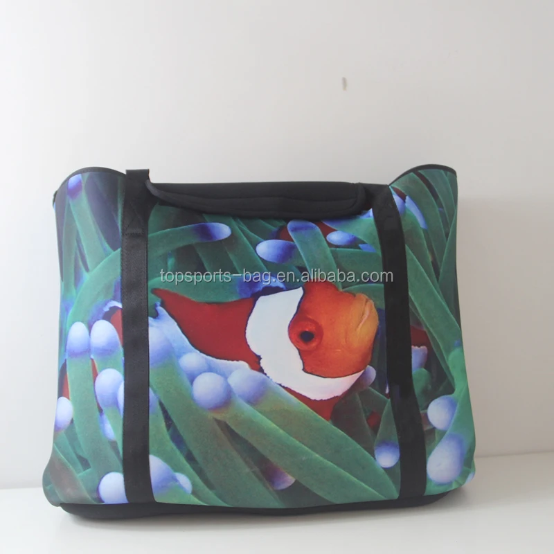 

New Arrival Custom Printing Neoprene Bag Women Neoprene Shopping Tote Bag for Laptop