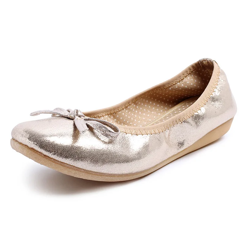 

sh10709a women shoes High Quality Lady Casual Ballerina Shoes Fold Flats 2021