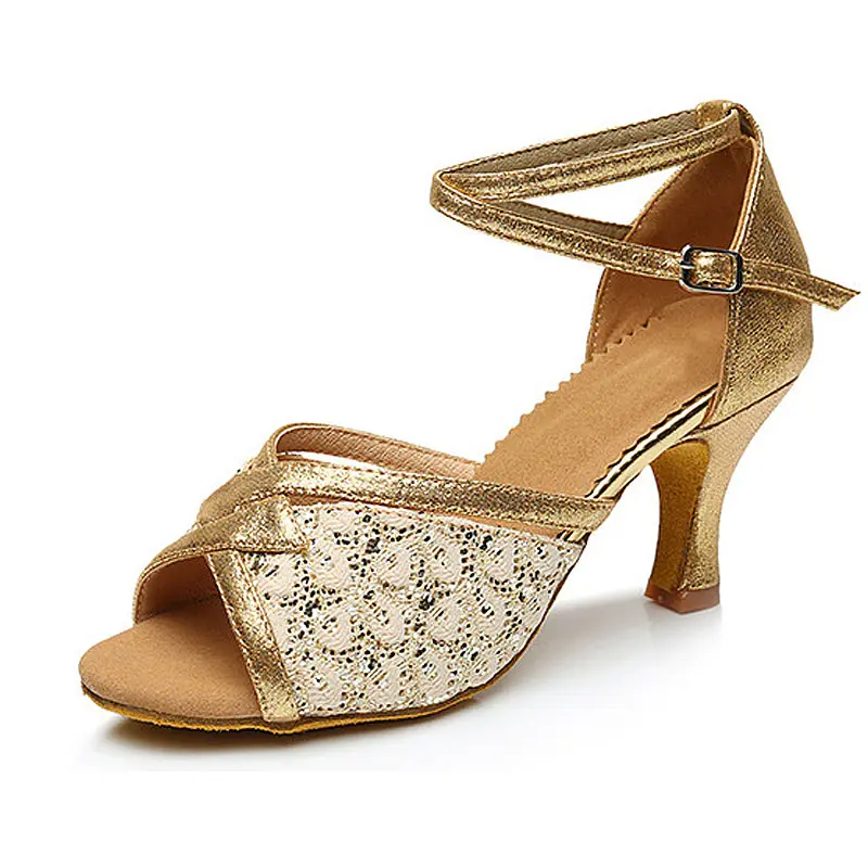 

Wholesale Women Latin Shoes Adult Dancing Shoes Ladies Dance Shoes For Women, Black, blue