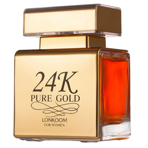 

Lonkoom fragrance ladys perfumes brand original imported perfumes wholesale 24K gold for women parfume perfume