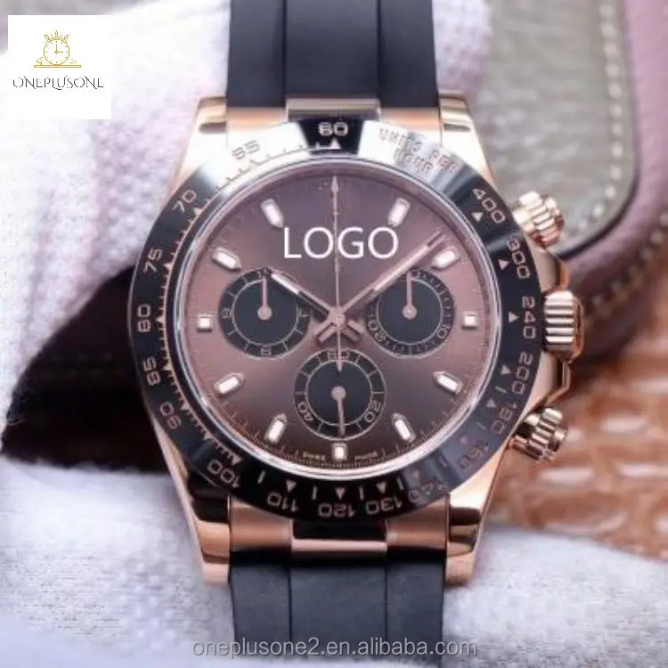

TOP Quality Noob Factory 4130 Chronograph Movt 904L Stainless Steel Sapphire Sport Daytonaes ROL Watch