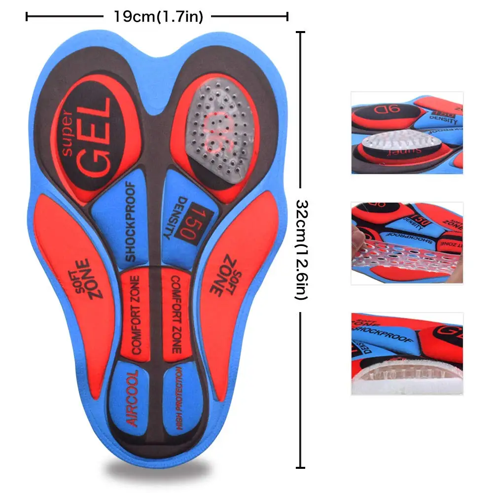 
Pro Team Men Women Gel Padded Accessories MTB Bike Shorts Underwear Mesh Fabric Riding Bicycle Cycling Underwear Downhill Shorts 