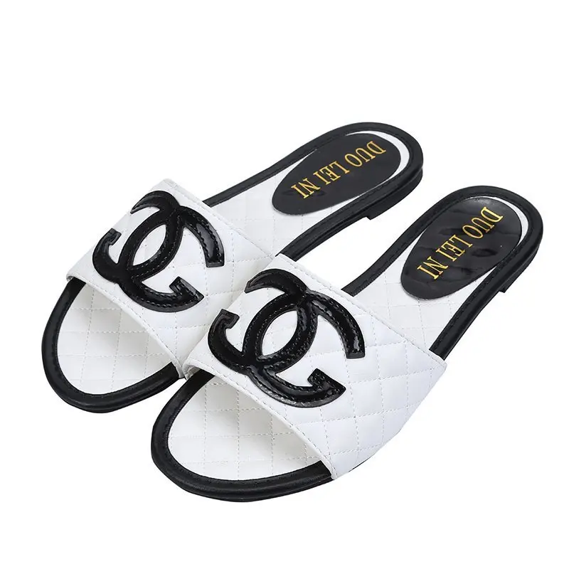 

2021summer hot sale women sandals luxury sandals for women casual flip flop women flip flop channel slippers, As picture