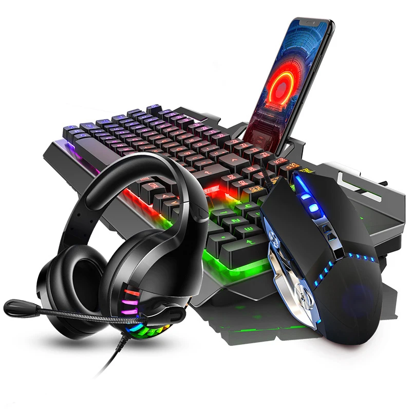 

Gaming keyboard and Mouse Set Wired Mechanical keyboard RGB backlight Computer Game Keyboard Gaming Gamer Mouse Combos For PC