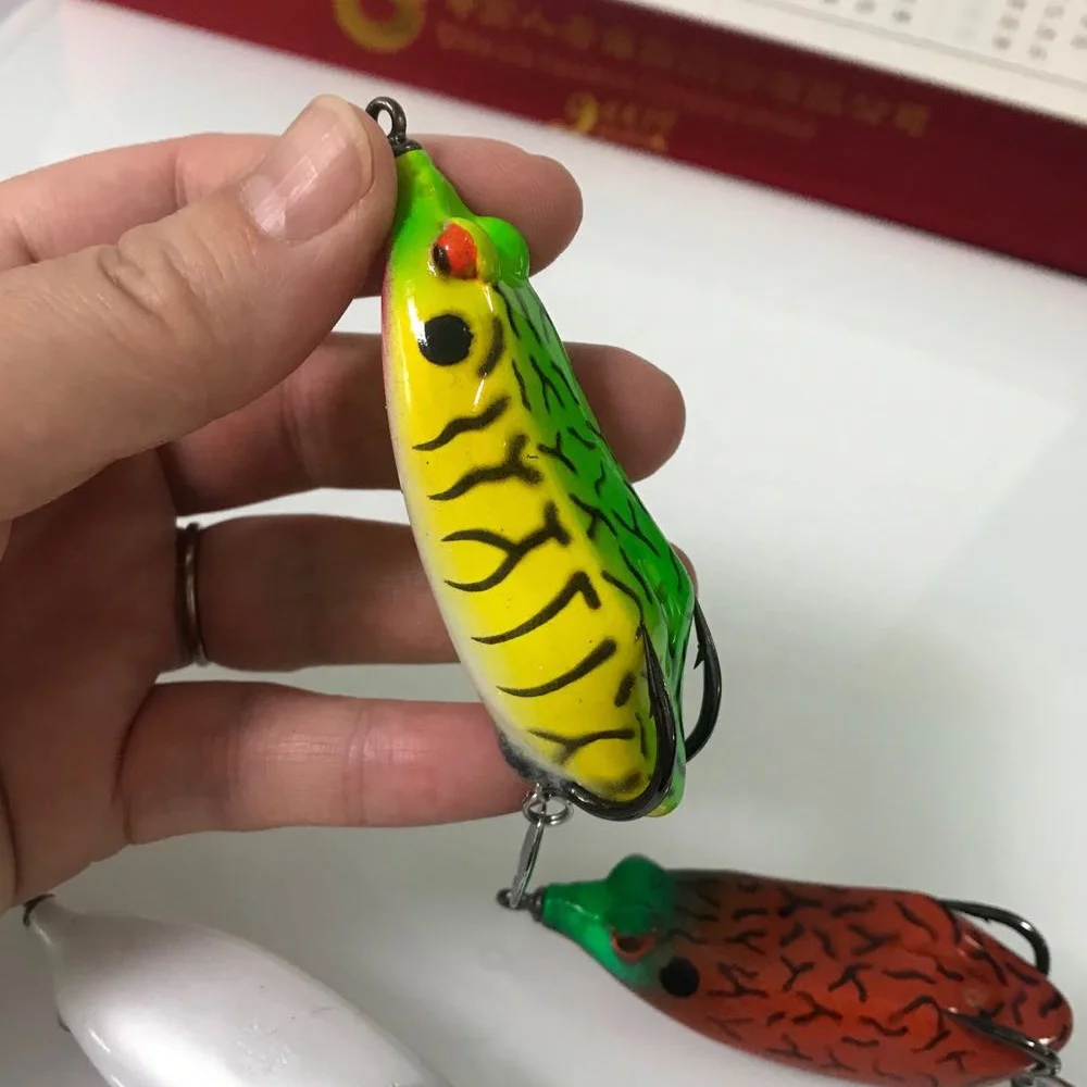 

17.5g 70mm Long Cast Frogbaits Snakehead Soft Fishing Lure 7 color Available OEM/ODM Artificial Bait Fishing Lure Supplier, 7 colors