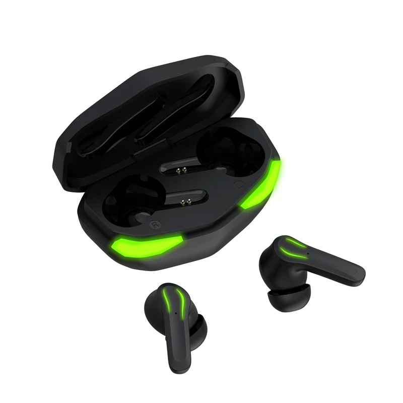 

New Product JS17 Gaming Earphones Wireless Earbuds Sport Headphones D17 Noise Cancelling Low Latency Earphone, White black