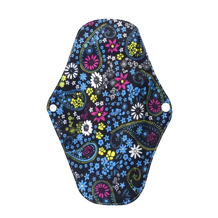 

Bamboo charcoal cloth pad washable menstruation sanitary napkin, Mix colors