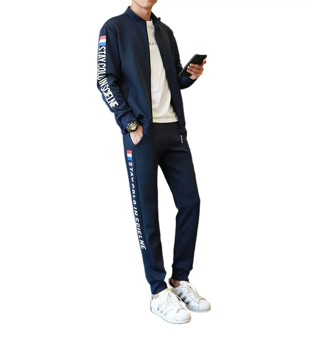 

hot Wholesale Customize logo training & jogging wear two piece tracksuit women sprint Slim style men training sportswear casual Tracksuits with full zip open, Custom color