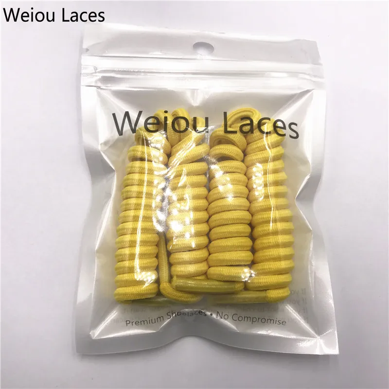 

Weiou Easy To Tie Shoelaces Color Choices No tie Shoestrings Weiou Brand Sport Shoes Laces Fun For Children, 9 colors,support customized color