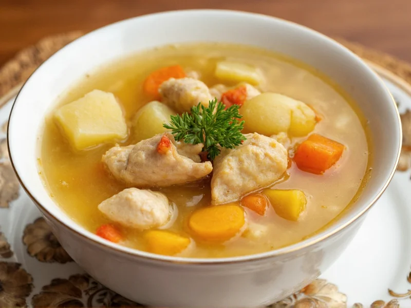Chicken Soup with Potatoes: Recipe & Expert Tips